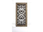 Teton Home Metal And Wood Wall Plaque WD 002