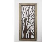 Teton Home Metal And Wood Wall Plaque WD 003