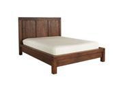Modus Meadow Solid Wood Platform Bed in Brick Brown Queen