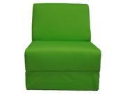 Fun Furnishing Teen Chair Lime Green Canvas