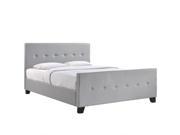 Modway Abigail Bed Frame In Gray Queen