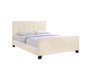 Modway Abigail Bed Frame In Ivory Queen