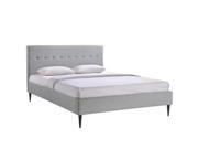 Modway Stacy Bed Frame In Gray Queen