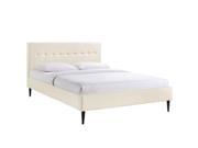Modway Stacy Bed Frame In Ivory Full