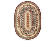 Homespice Biscotti Braided Oval Rug 2 foot 6 inch x 6 foot