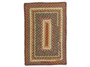 Homespice Biscotti Braided Rectangle Rug 3 foot x 5 foot