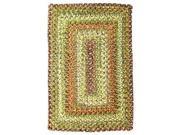 Homespice Rainforest Braided Rectangle Rug 3 foot x 5 foot
