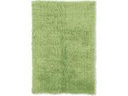 Linon New Flokati Rectangle Rug 8 x 10 Lime Green FLK NFVG81