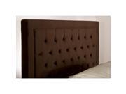 Hillsdale Kaylie Headboard in Chocolate Queen Without Metal Bed Frame