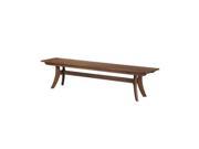 Moes Home Collection Florence Bench In Walnut Large