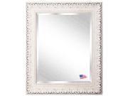 Rayne Jovie Jane Collection French Victorian White Wall Mirror 30.5 x 65.5