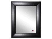 Rayne Ava Collection Luxurious Black detailed Wall Mirror 39.75 x 45.75