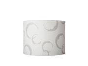Ziqi Crackled Bubble Linen Lampshade In Ecru Taupe 16