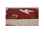 Casual Living Bella Red Rug 8 x 5