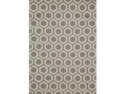 Momeni Heavenly HE 23 Rug in Taupe 4 Foot x 4 Foot Round