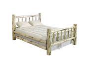 Montana Woodworks Montana Twin Log Bed Ready To Finish Queen Ready To Finish