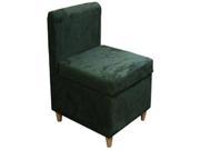 Ore Accent Chair With Storage In Dove Green