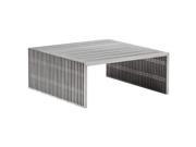 Mod Made Cubellis Square Coffee Table In Silver