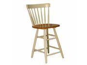 ECI Furniture Counter Stool In Antique White [Set of 2]