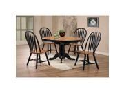 ECI Furniture Black Round Dining Table