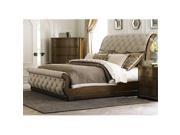 Liberty Furniture Cotswold Sleigh Bed in Cinnamon Finish Queen