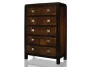 Furniture of America Transitional Double Deck Chest In Acacia Walnut