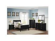 Homelegance Mayville Bed In Black Twin