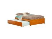 Atlantic Concord Twin Full Bed in Espresso Twin With Bed Trundle