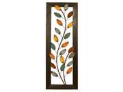 Stratton Winding Leaves Panel Wall Decor