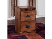 Sunny Designs Sedona Drawers File Cabinet In Rustic Oak 4 Drawers