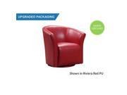 Elements Radford Swivel Chair Riviera In Red