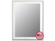 Hitchcock Butterfield Glossy White Grande Framed Wall Mirror 28 x 38