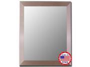 Hitchcock Butterfield Silver Stainless Framed Wall Mirror 28 x 40