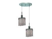 Lighting By Pecaso Wiatt Collection Hanging Fixture Round Canopy D9in H12in 48in