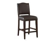 American Heritage Worthington Collection Counter Height Barstool in Suede Coun