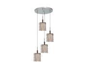 Lighting By Pecaso Wiatt Collection Hanging Fixture Round Canopy L13.5in W13.5in