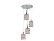 Lighting By Pecaso Wiatt Collection Hanging Fixture Round Canopy L13.5in W13.5in