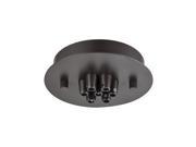 Elk Lighting Illuminaire Accessories 7 Light Small Round Canopy In Oil Rubbed Br