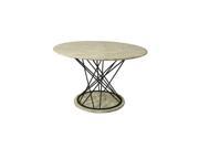 Pastel Janette Mosimo Marble Top Dining Table