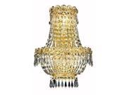 Lighting By Pecaso Agathe Collection Wall Sconce w Neck W12in H17in E7.5in Lt 3