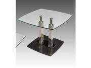 Chintaly Cilla Lamp Table In Clear Glass
