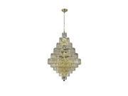 Lighting By Pecaso Chantal Collection Large Hanging Fixture D32in H48in Lt 44 Go