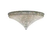 Lighting By Pecaso Karci Collection Flush Mount D48in H21in Lt 33 Chrome Finish