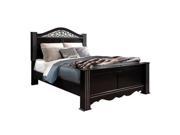 Standard Furniture Odessa Black Poster Bed in Black King