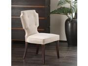 Madison Park Camille 2 Piece Dining Chair set In Cream