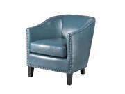 Madison Park Fremont Accent Chair In Blue