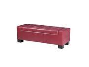 Madison Park Mirage Bench In Red