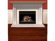 American Gas Log Wellington Thin Cast Stone Mantel In Almond Mantel Frame Only