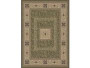 Mayberry Rugs 0 Heritage Ancient Empire Sage 5 Foot 3 Inch x 7 Foot 7 Inch