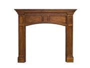 Pearl Mantel Vance Mantel In Medium Oak Distressed Finish 48 Inches Without Pl